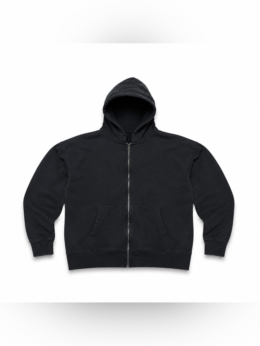 Aeropostale Black Full-Zip Hoodie – Size Small